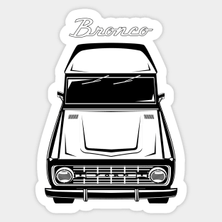 Ford Bronco 1st gen Sticker